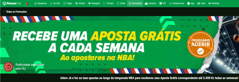 Premier Bet promo