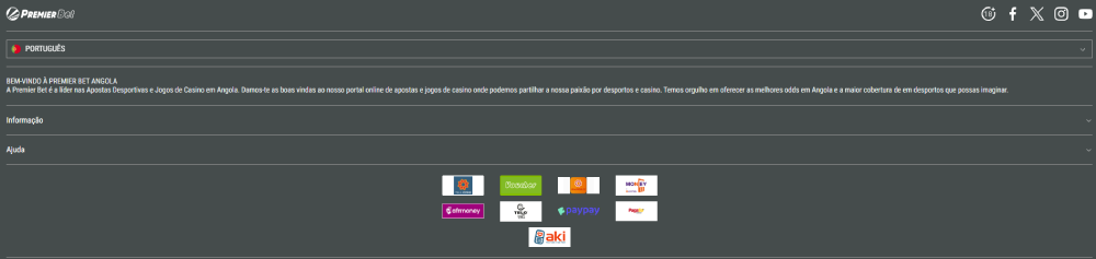 Premier Bet info